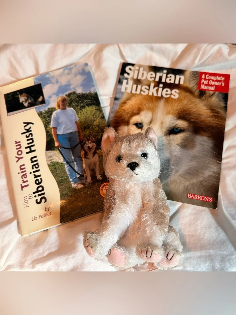 Siberian Husky Books and Husky Beanie Baby